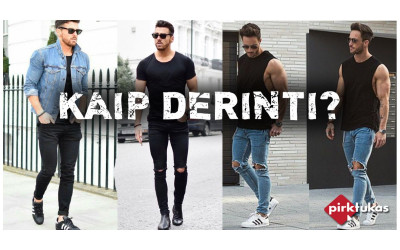 KOKIAS KELNES PASIRINKTI PRIE JUODŲ MARŠKINĖLIŲ?